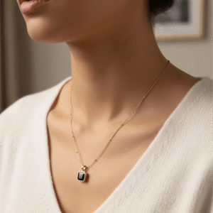 The Midnight Cube Pendant