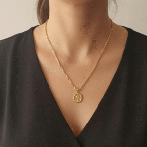 The Rosette Rope Pendant