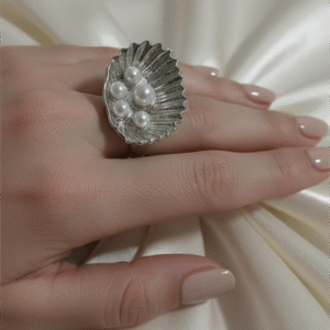 Venus Ring Silver Plated
