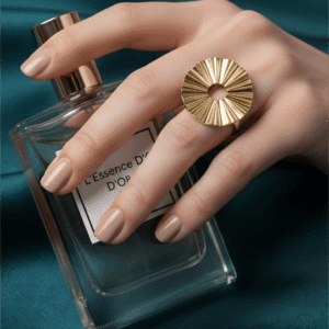 Orbit Ring Gold-plated